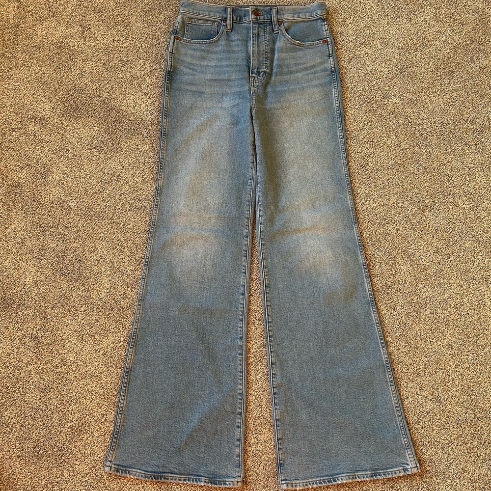 Madewell 11” high rise Flare Jeans
